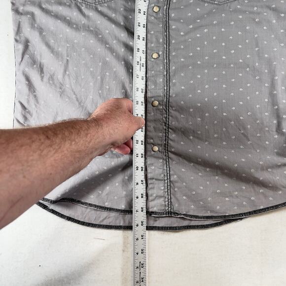 Sovereign Code Pearl Snap Button Shirt Men XL Bennett SCLS101 Western S Code - Picture 12 of 14